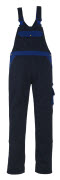 00969-430-1101 Latzhose mit Knietaschen - Kornblau/Marine