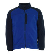 06042-137-1101 Fleecejacke - Kornblau/Marine