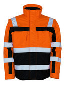 09335-880-141 Winterjacke - hi-vis Orange/Marine