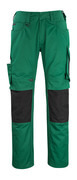 12179-203-0309 Hose mit Knietaschen - Grün/Schwarz