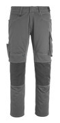 12179-203-1809 Hose mit Knietaschen - Dunkelanthrazit/Schwarz