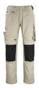 12179-203-5509 Hose mit Knietaschen - Hellkhaki/Schwarz