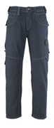 13379-207-B52 Jeans mit Schenkeltaschen - Denimblau