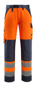 15979-948-17010 Hose mit Knietaschen - hi-vis Gelb/Schwarzblau