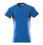 18082-250-01091 T-Shirt - Schwarzblau/Azurblau
