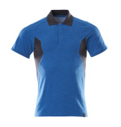 18383-961-91010 Polo-Shirt - Azurblau/Schwarzblau