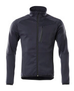 18603-316-010 Fleecepullover mit Reißverschluss - Schwarzblau