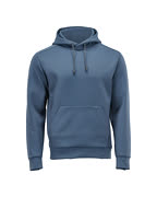 22286-608-85 Fleece Kapuzensweatshirt - Steinblau