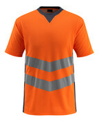 50127-933-14010 T-Shirt - Hi-vis Orange/Schwarzblau