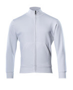 51591-970-06 Sweatshirt mit Reißverschluss - Weiß