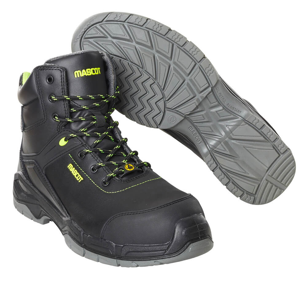 F0144-902-09 Sicherheitsstiefel - Schwarz