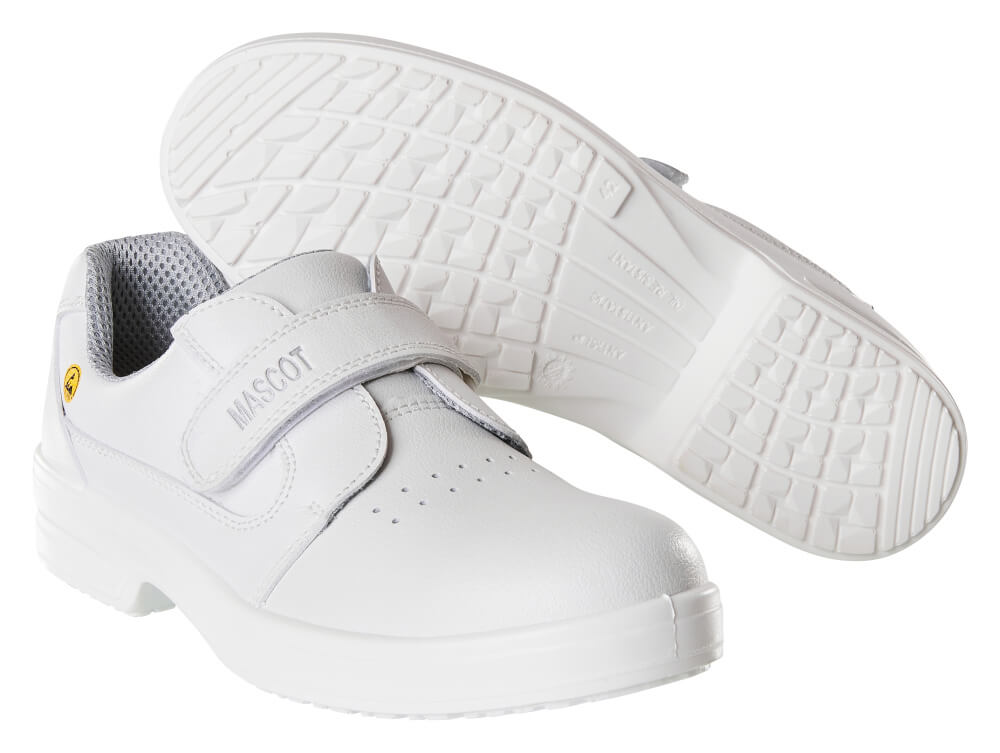 F0802-906-06 Sicherheitshalbschuh - Weiß